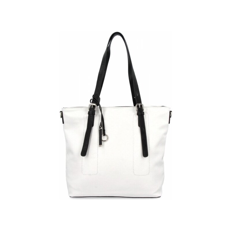Dámská kabelka shopper bag Hernan biela HB0213-1 64155735