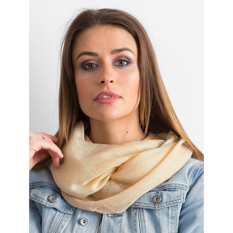 BASIC Béžová dámska šatka AT-KM-BF48021.31P-beige 18762560