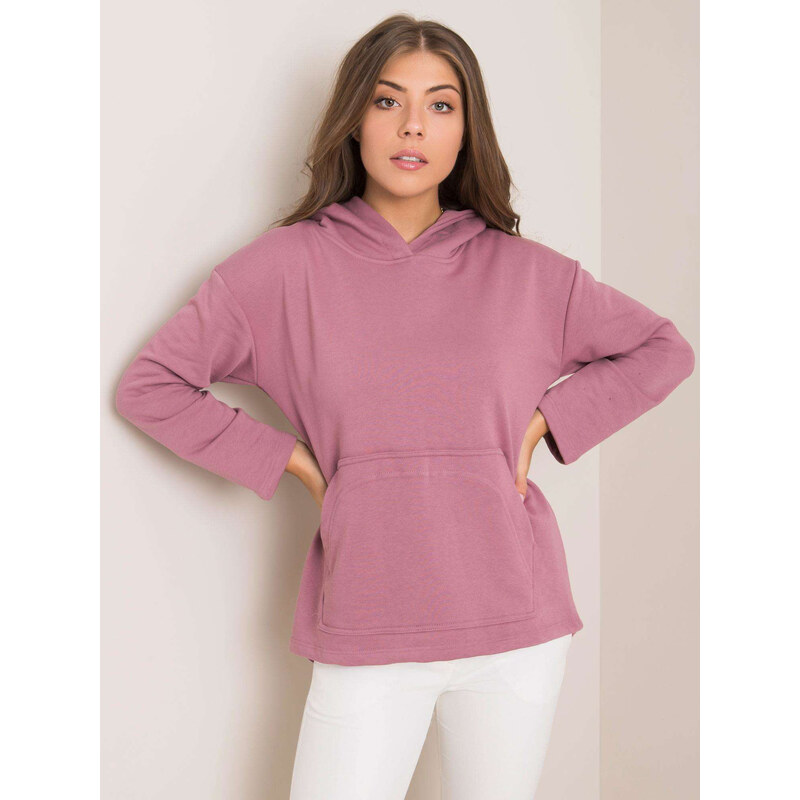 BASIC Svetlo fialová dámska mikina RV-BL-5801.03X-light purple 19048215
