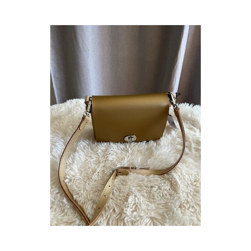 Obag Dámska Kabelka crossbody O Bag gold 64163041