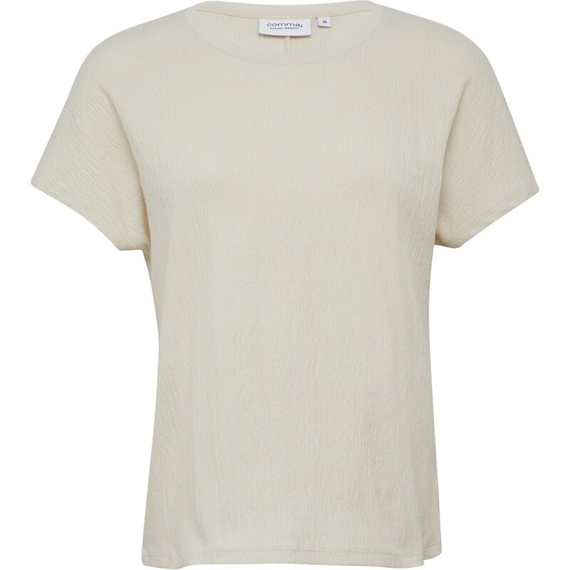 comma casual identity Tričko krémová 65649731