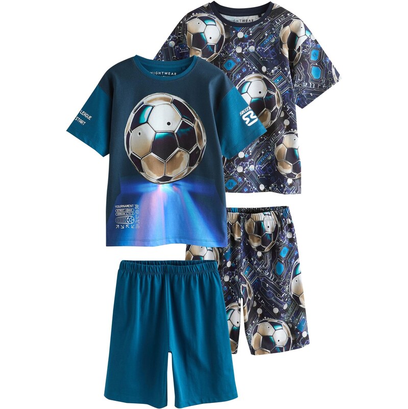 Next Pyžamo námornícka modrá / kráľovská modrá / tmavomodrá / 64167102