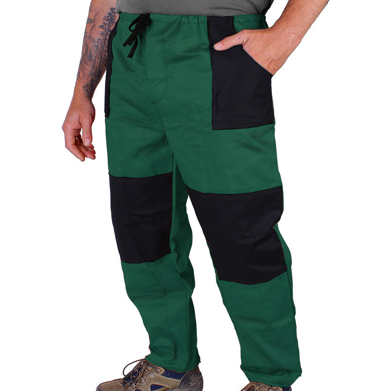 TifanTEX pánske nohavice Service Classic Green 63535339