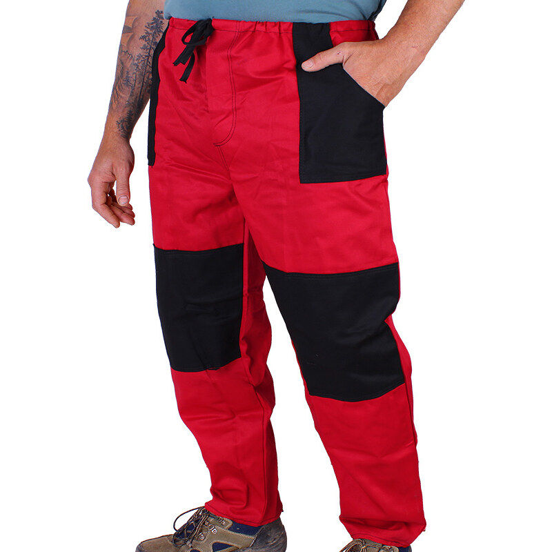 TifanTEX pánske nohavice Service Classic Red 63535340