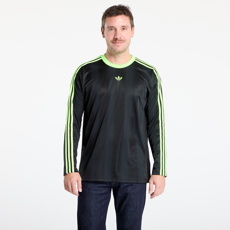 adidas Originals Tričko adidas Jacquard Longsleeve Jersey Black/ 63974263