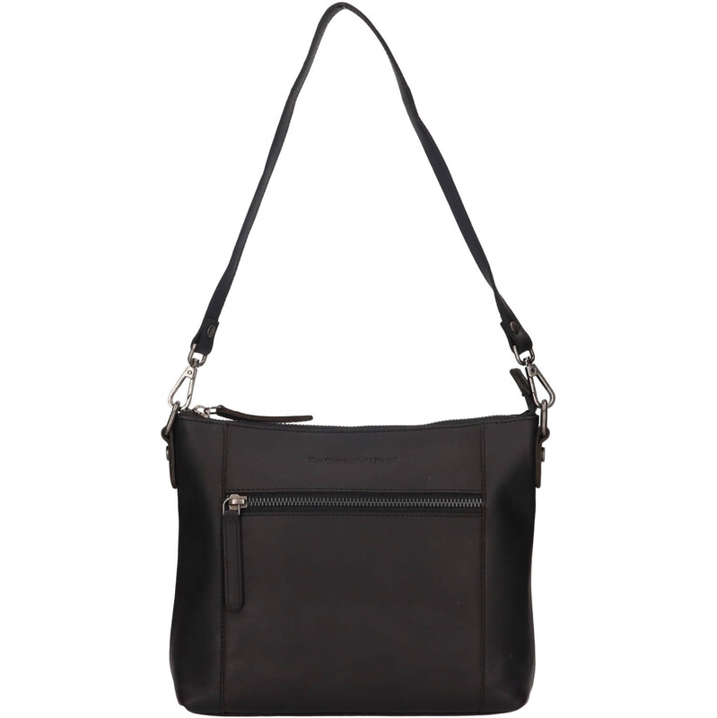 Dámska kožená crossbody kabelka The Chesterfield Brand Faro - čierna 64167629