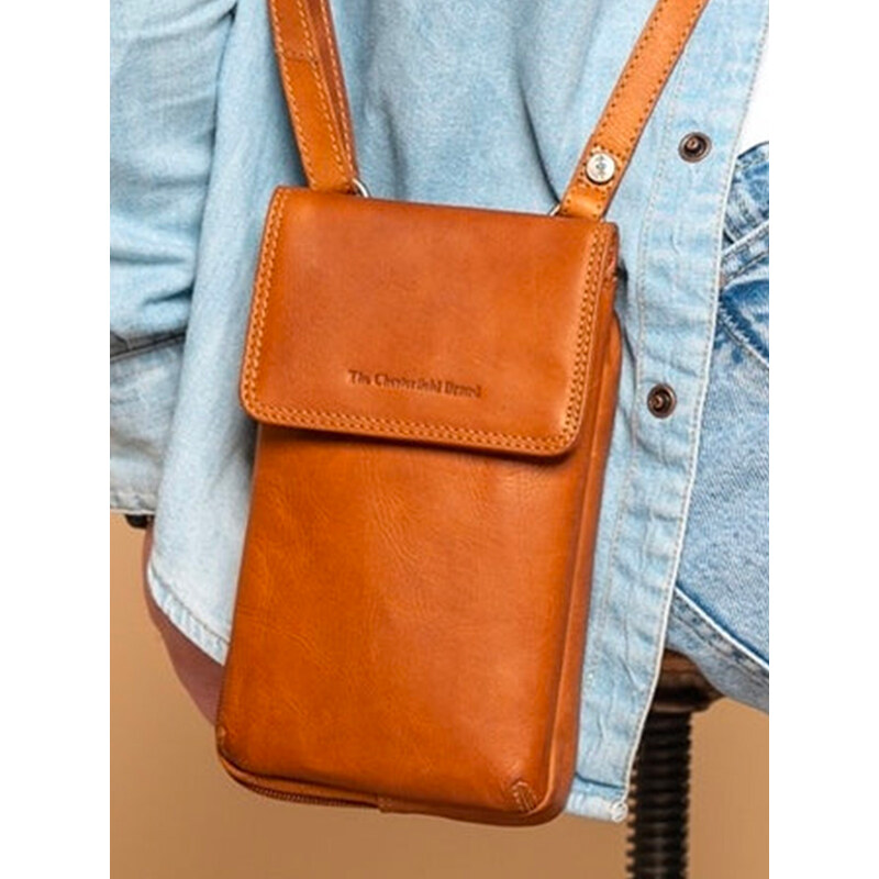 Dámska kožená crossbody kabelka na doklady The Chesterfield Brand 64167633