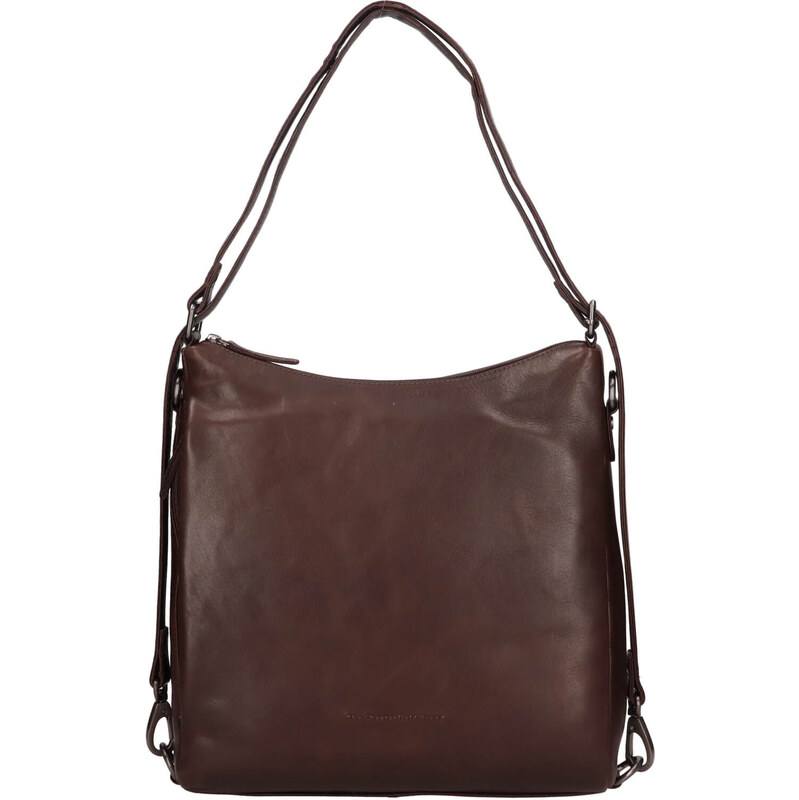 Dámska kožená kabelka-batoh The Chesterfield Brand Letizia - hnedá 64167636