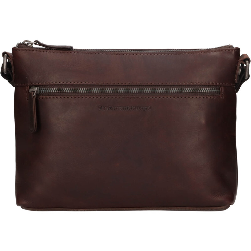 Dámska kožená crossbody kabelka The Chesterfield Brand Durban - hnedá 64167648