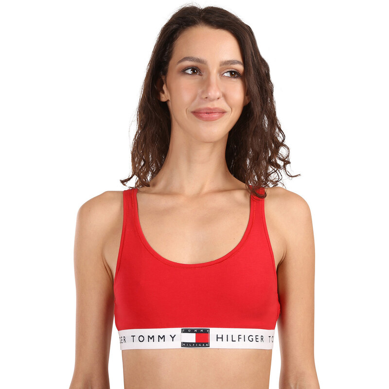 Dámska podprsenka Tommy Hilfiger červená (UW0UW05713 XLG) 63892675
