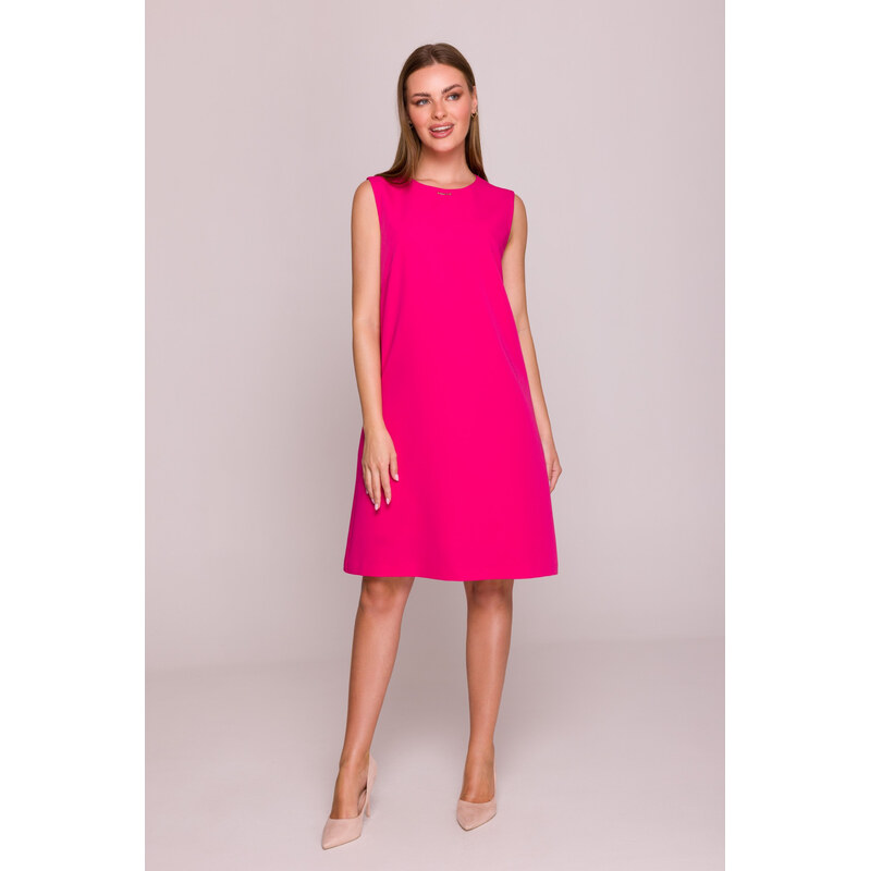 Stylove Dámske šaty bez rukávov | pink S408 64170478