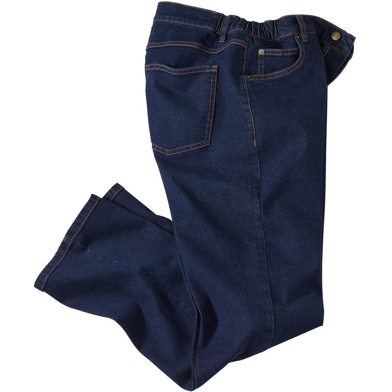 Pohodlné strečové rifle Regular Atlas For Men Modrá 61681918