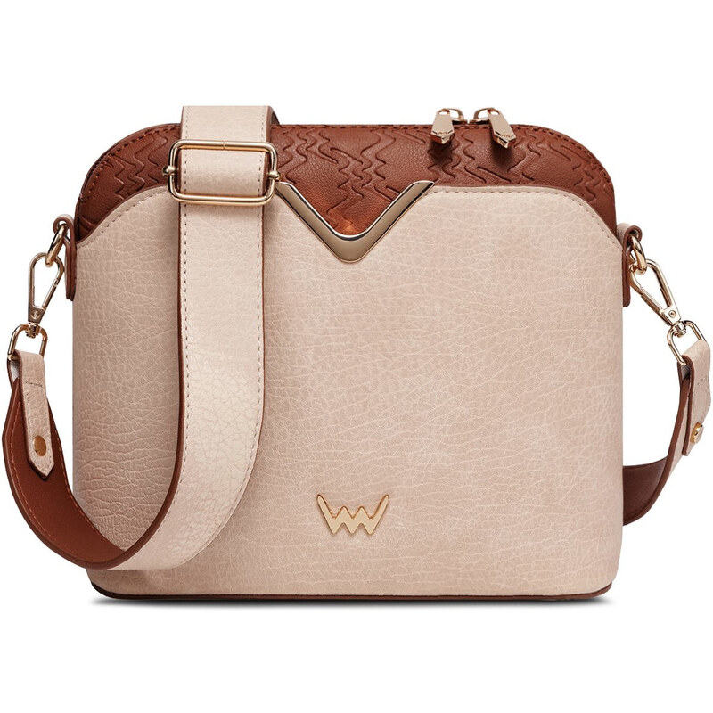 Vuch Dámska crossbody kabelka Fossy MN Beige 67545535
