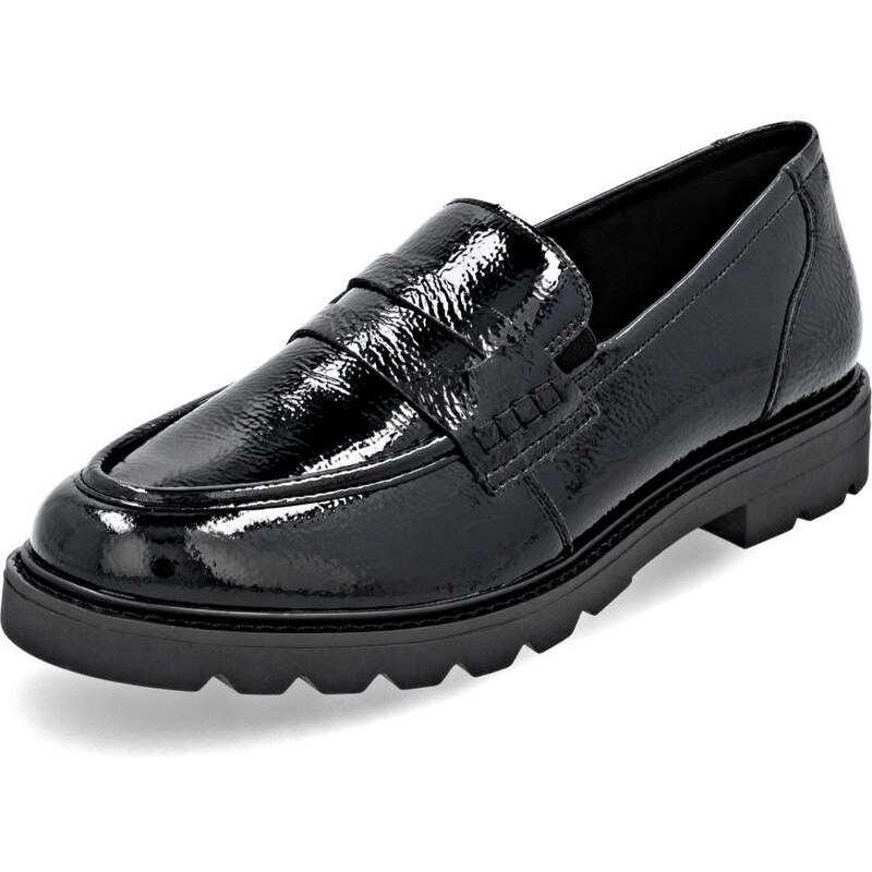 RIEKER Dámske mokasíny REMONTE D2Q00-02 čierna W5 64174966