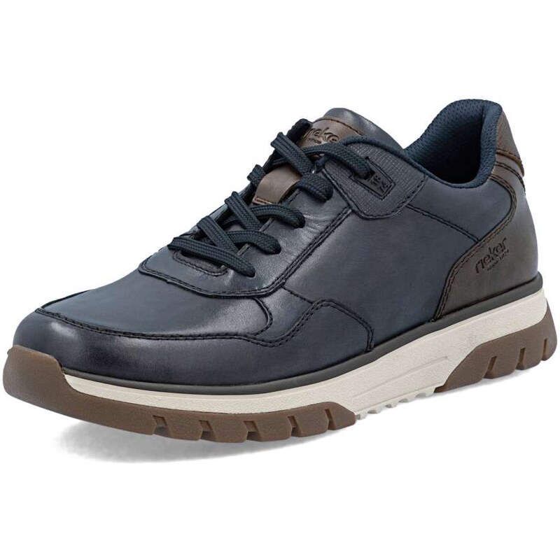 Pánske poltopánky RIEKER B9301-14 modrá W5 64187354