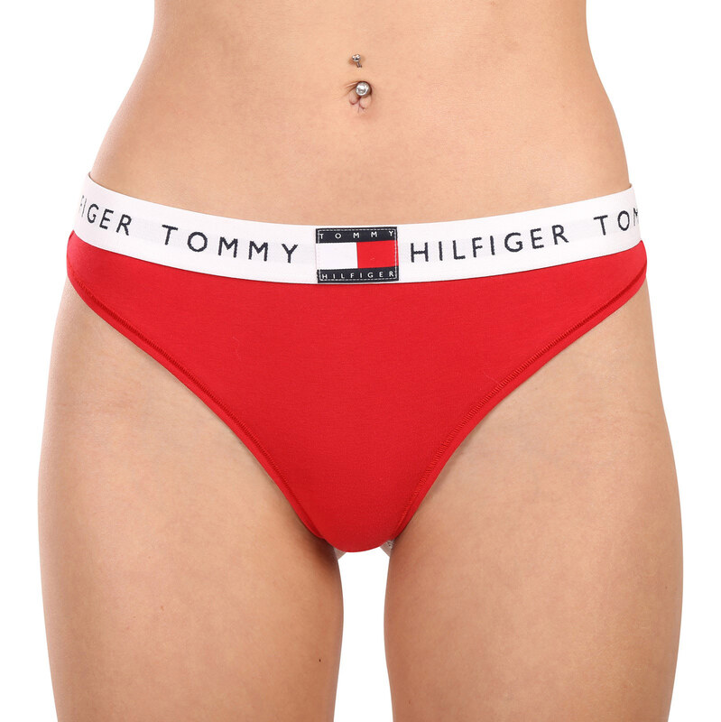 Dámska tangá Tommy Hilfiger červená (UW0UW06039 XLG) 63892678