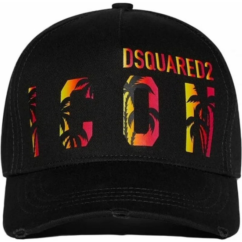 DSQUARED2 Icon Sunset Black šiltovka 64193814