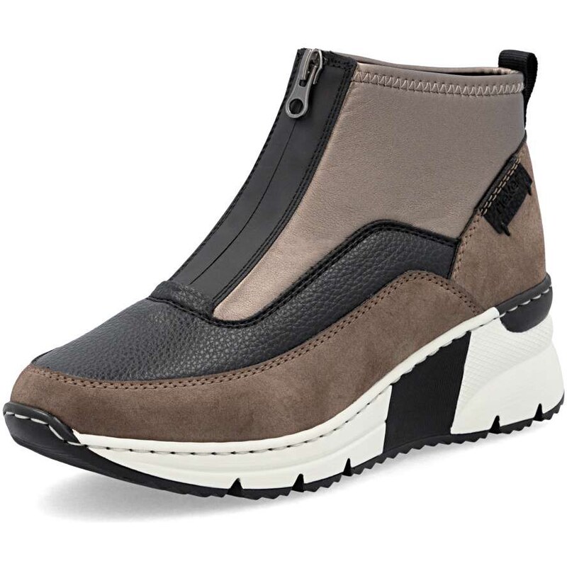 Dámska členková obuv RIEKER N6352-25 hnedá W5 64191825