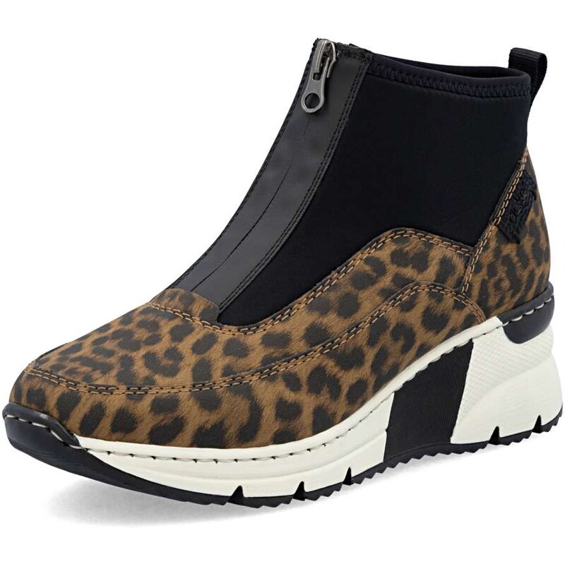 Dámska členková obuv RIEKER N6352-90 hnedá W5 64191826