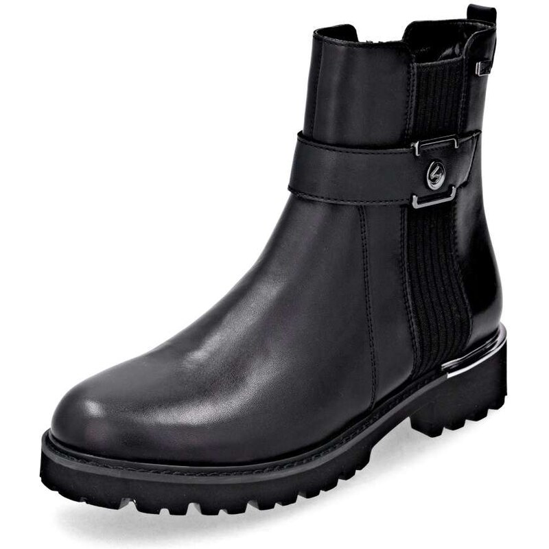 RIEKER Dámska členková obuv REMONTE D8654-00 čierna W5 64194939