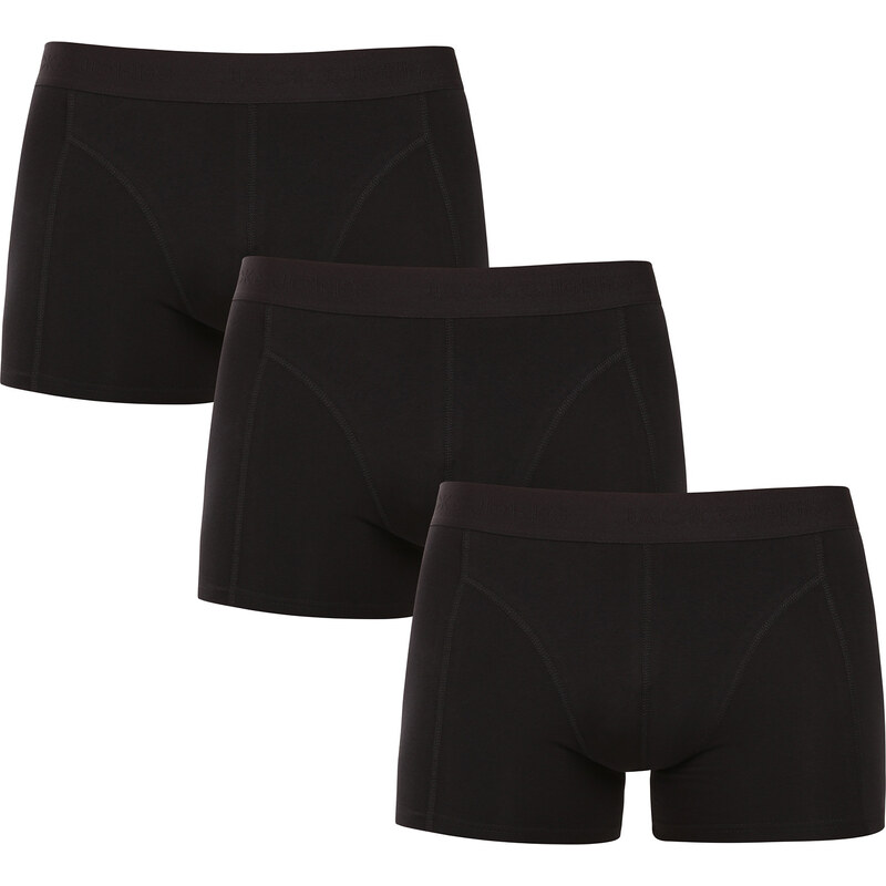 3PACK pánske boxerky Jack and Jones čierne (12127816 - black) 26063441