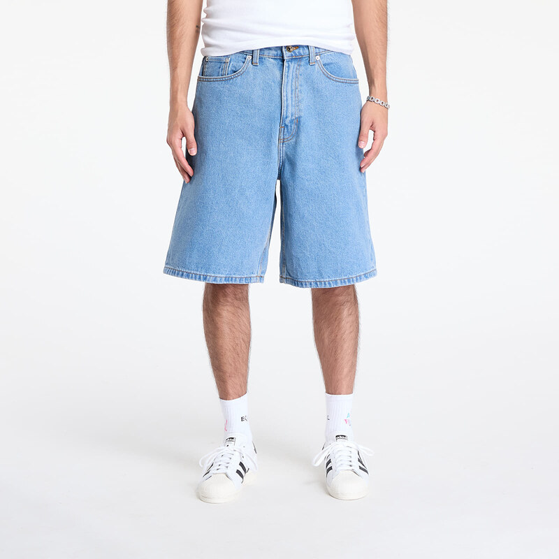Šortky Vans Check-5 Baggy Denim Shorts Blue 33 63492124