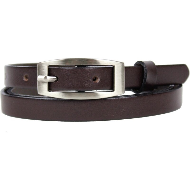 Penny Belts Dámsky kožený opasok 215-2 tm. hnedý 55067132