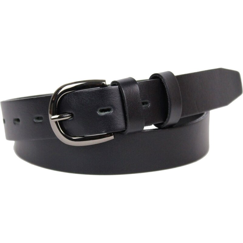 Scorteus Dámsky kožený opasok SC 20191 čierny 37588847