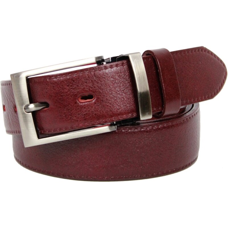 Penny Belts UNI kožený opasok 235-020-1 bordó 37585683