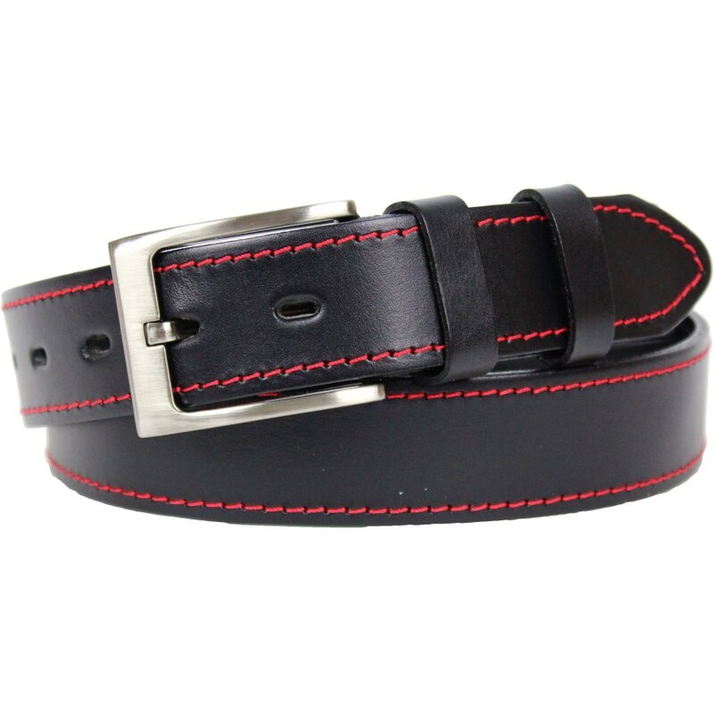 Penny Belts UNI kožený opasok 35-020-9 čierny 55363044