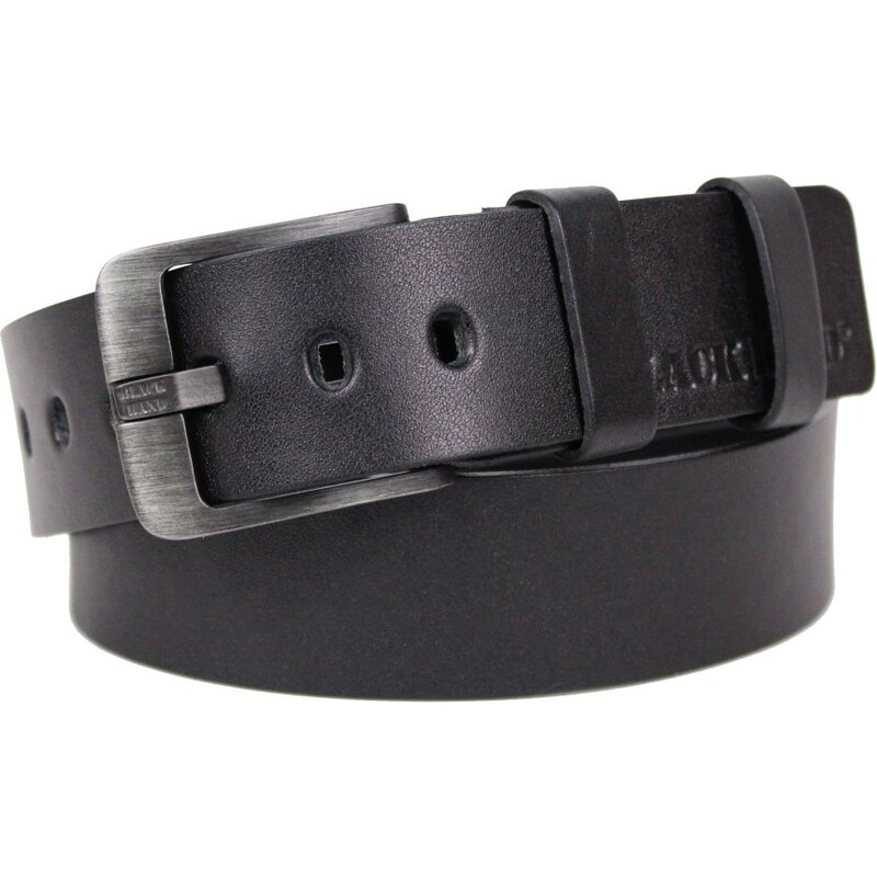 Black Hand Pánsky kožený opasok Black Hand 2002-98 čierny 39698285