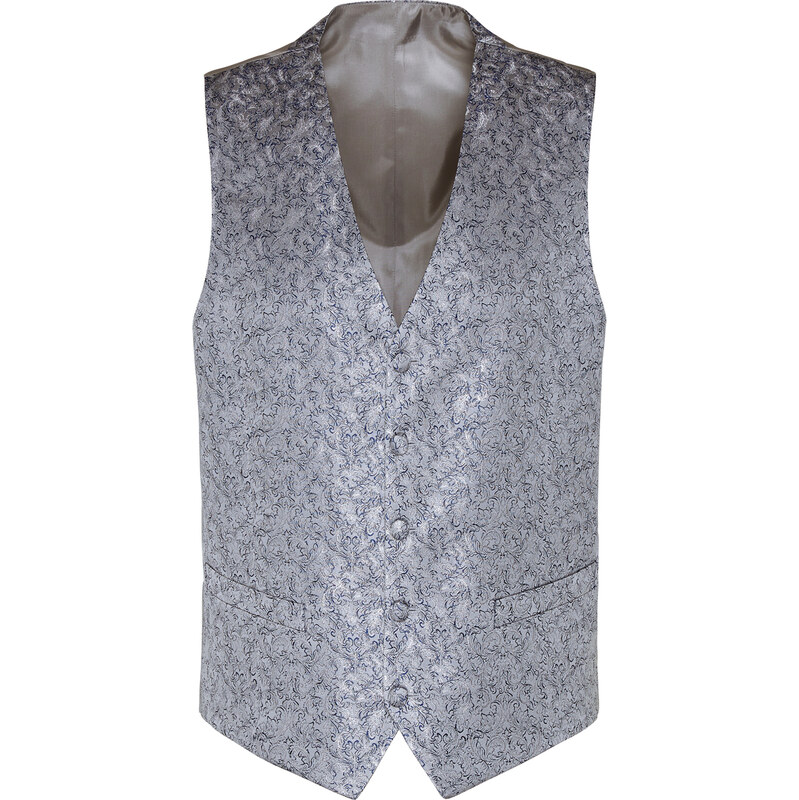 Pánska vzorovaná spoločenská Ceremony vesta DIGEL modern fit 64197078