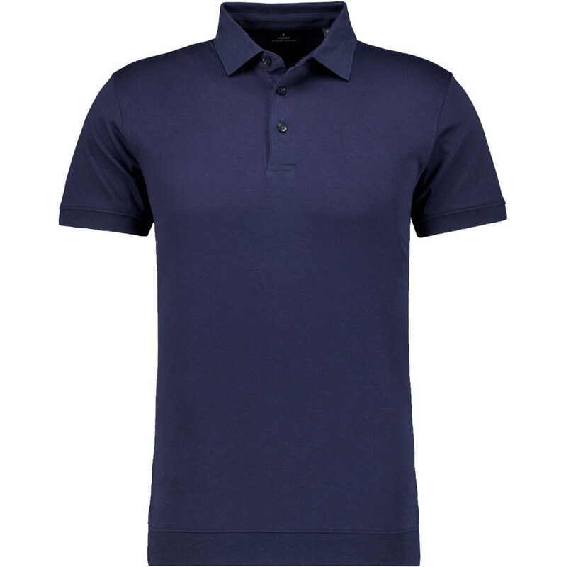 Pánska tmavomodrá polokošeľa pima bavlna s patentom RAGMAN 64197081