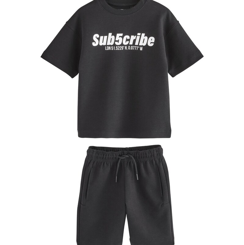 Next Set čierna / biela 64293641