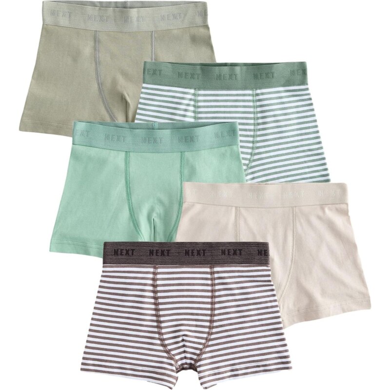 Next Plavecké šortky béžová / tmavosivá / olivová / mätová 64465386