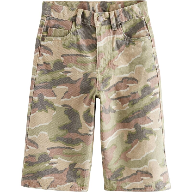 Next Džínsy brokátová / tmavosivá / kaki / olivová 64201565