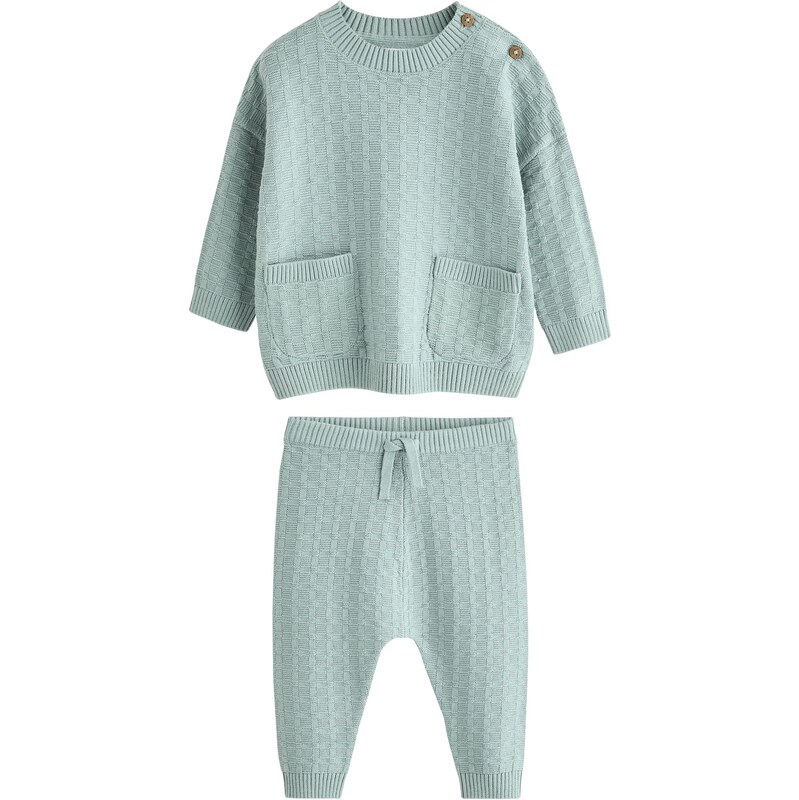 Next Set pastelovo zelená 65878401