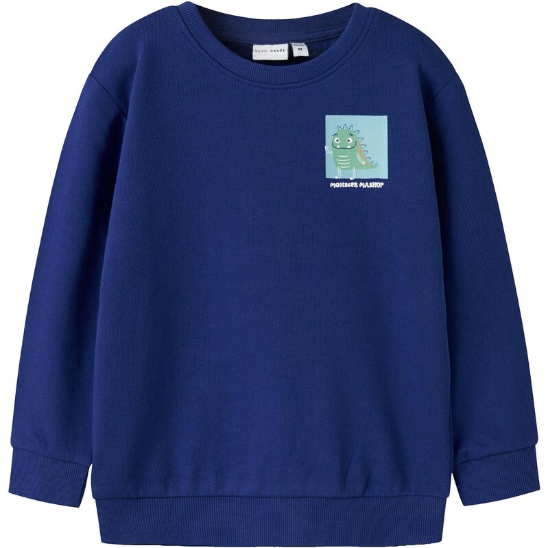 NAME IT Mikina NMMVASHA svetlomodrá / tmavomodrá / trstinová / biela 64201703