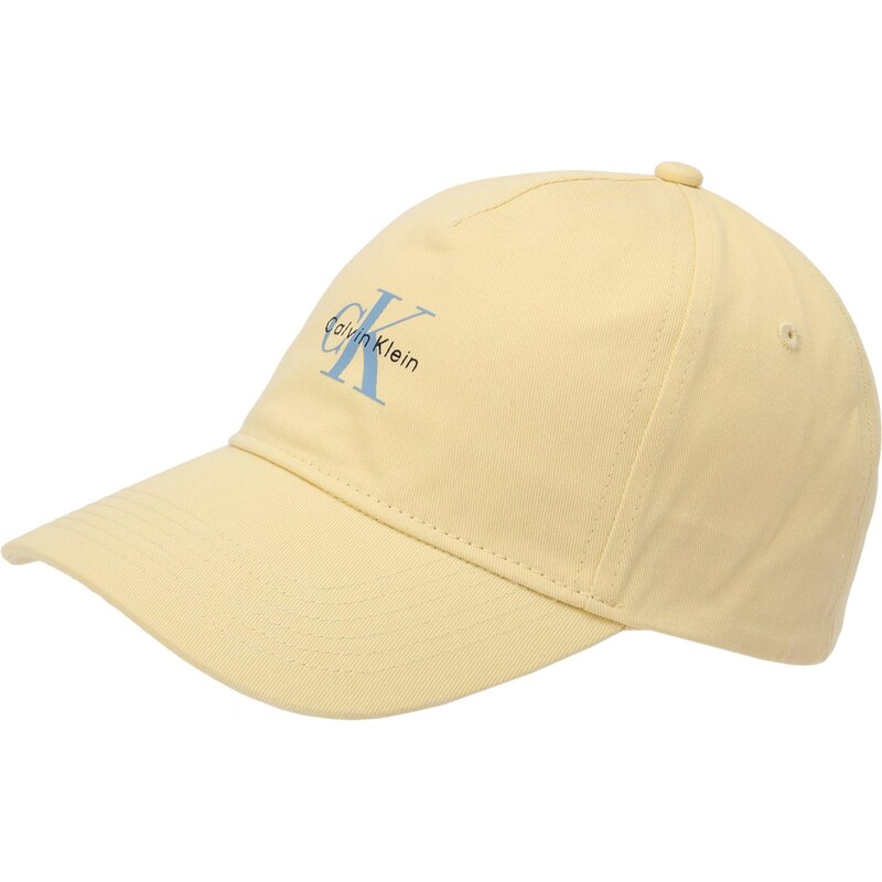 Calvin Klein Čiapka svetložltá / čadičová / čierna 64201958