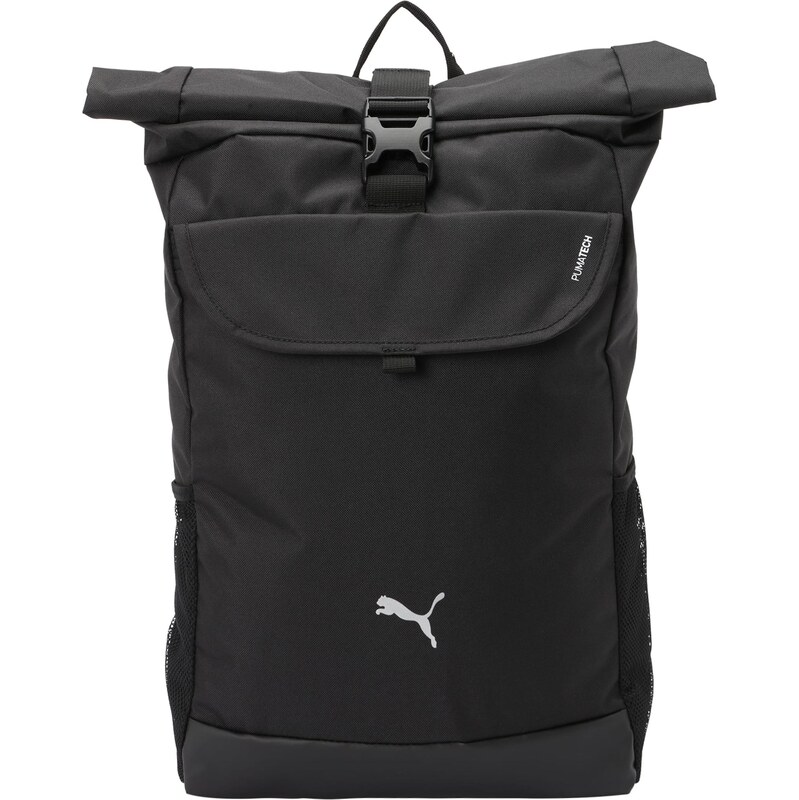 PUMA Športový batoh TECH Roll Top čierna / biela 64202145