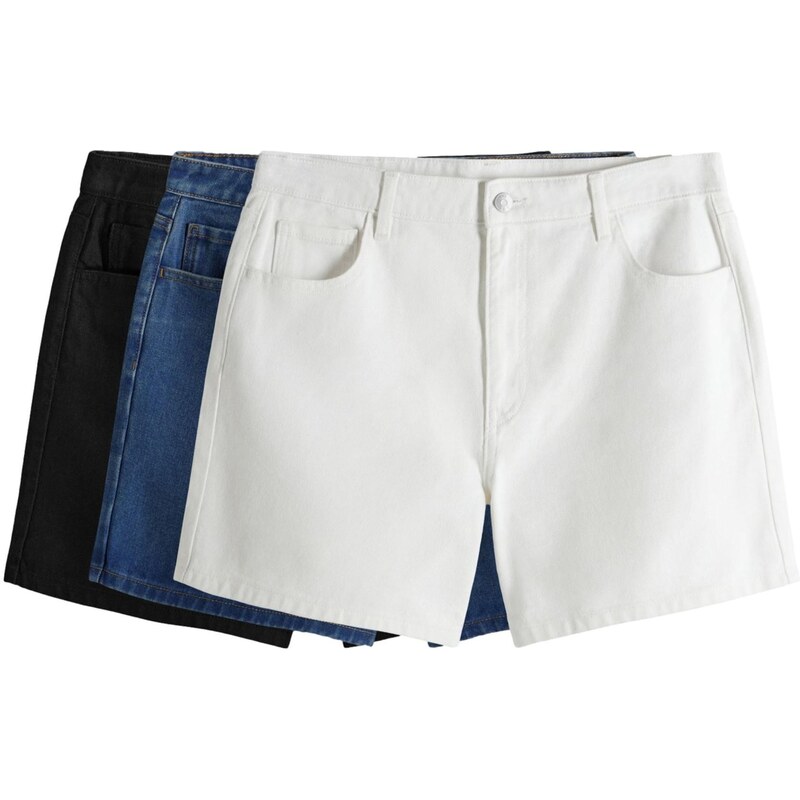 The Set Džínsy modrá / čierny denim / biela 64500738