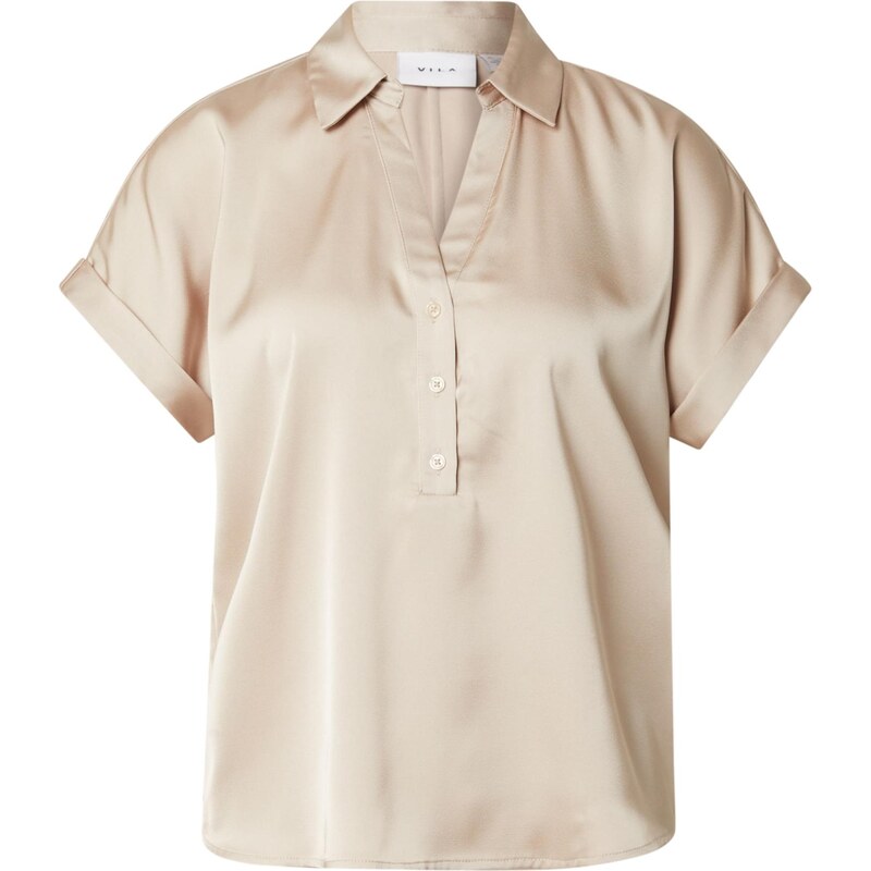 VILA Blúzka VIEnna Ravenna svetlosivá 64201849