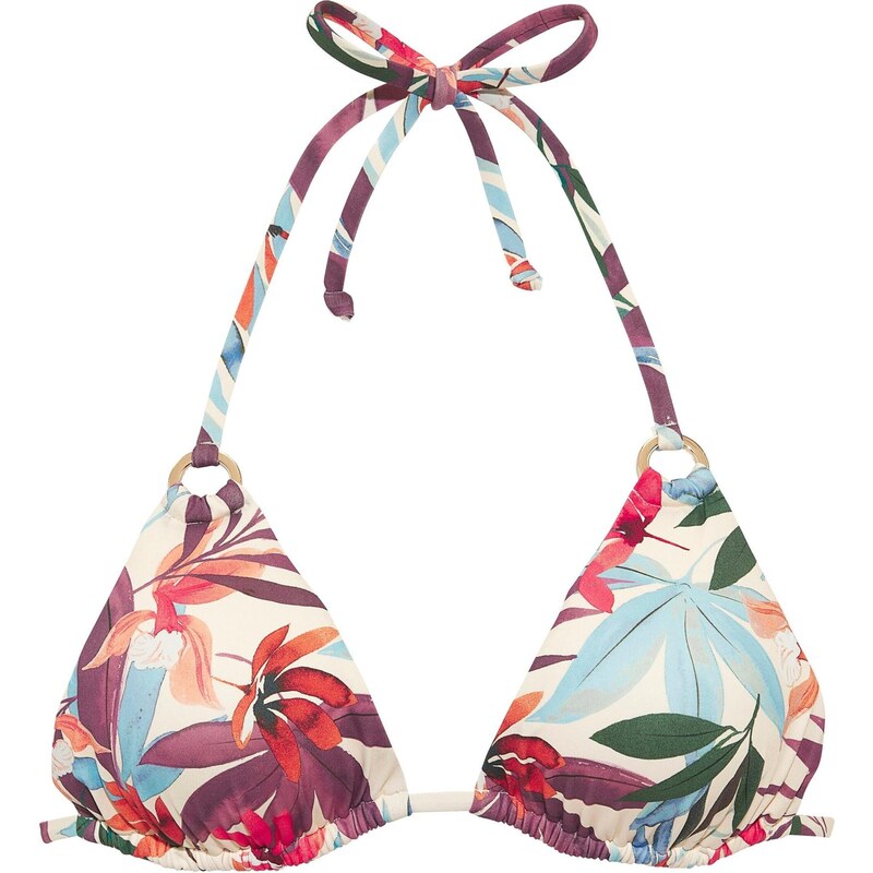 LASCANA Bikinový top krémová / modrá / zelená / fialová / broskyňová 64201382