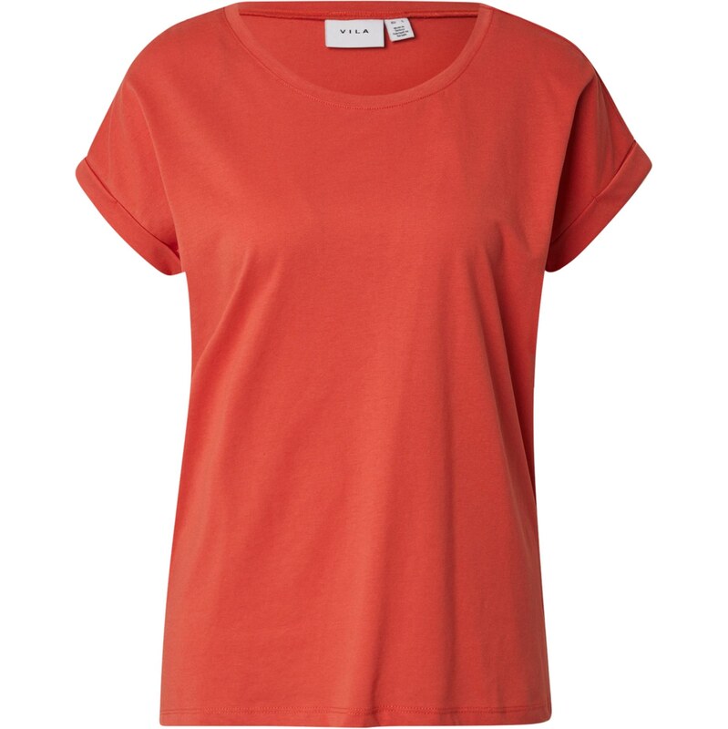 VILA Tričko VIDreamers červená 67285805