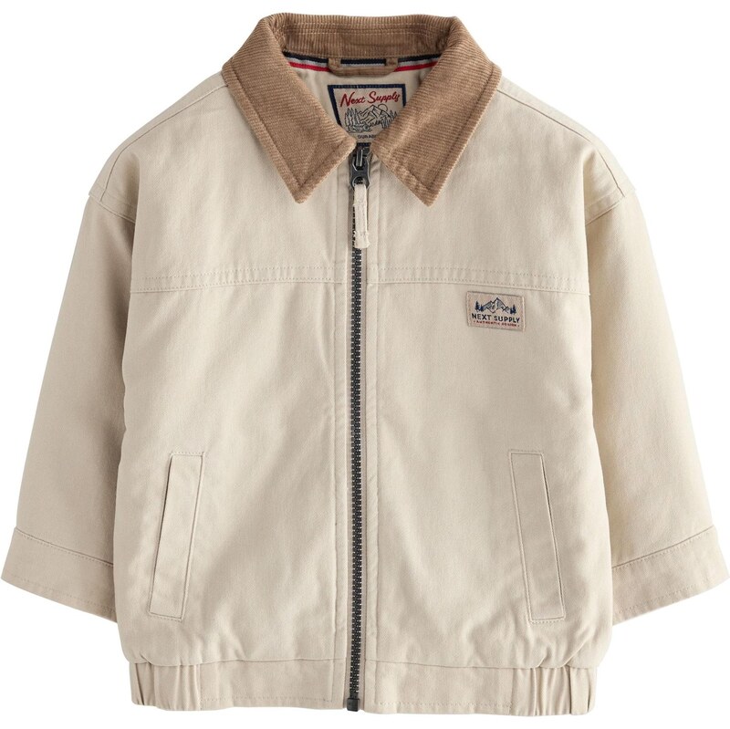 Next Prechodná bunda krémová / farba ťavej srsti 64465474