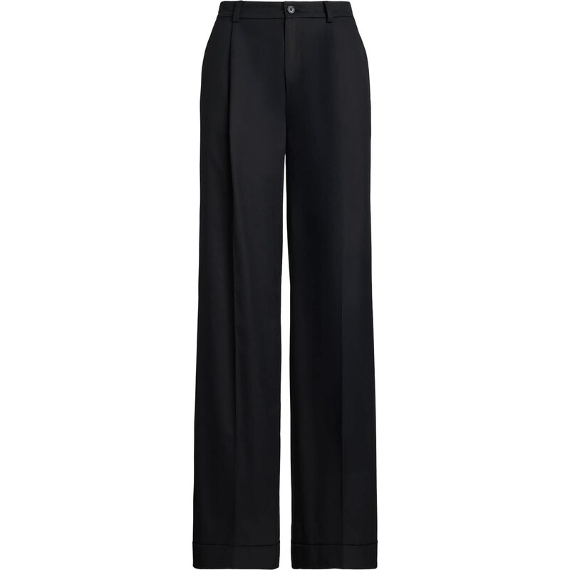 Lauren Ralph Lauren Plisované nohavice čierna 64231622