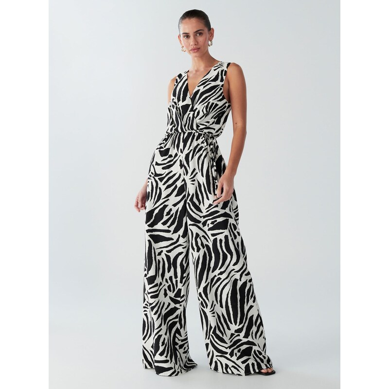 BWLDR Overal Parkes čierna / biela 64201993