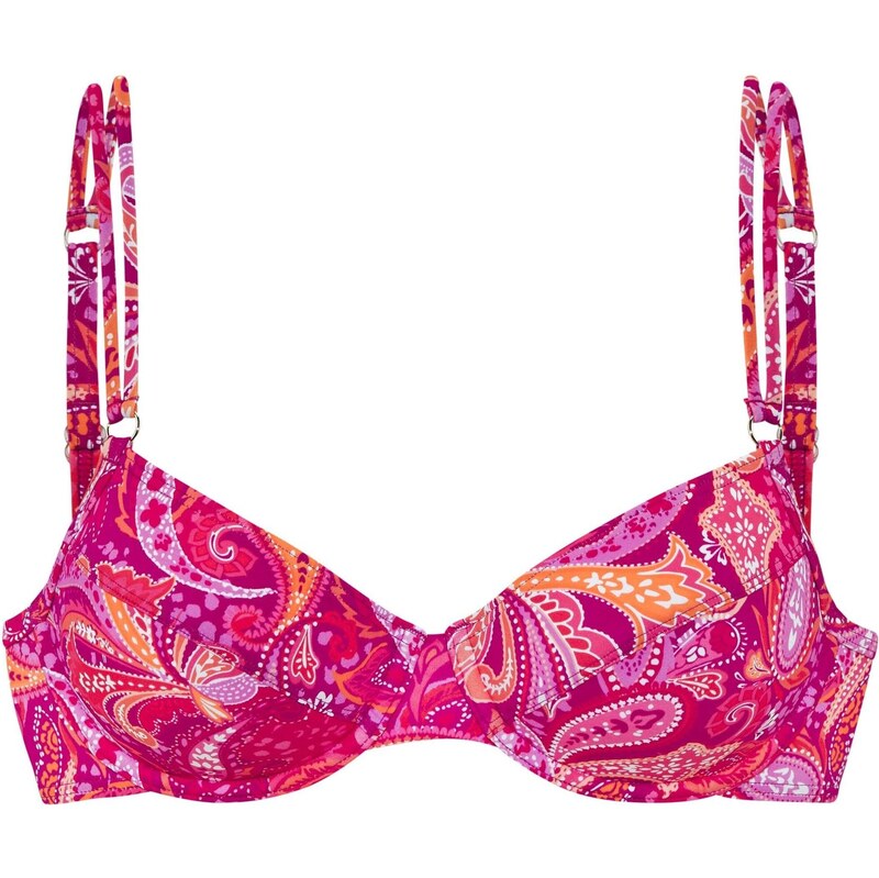VIVANCE Bikinový top fialová / ružová 65292598