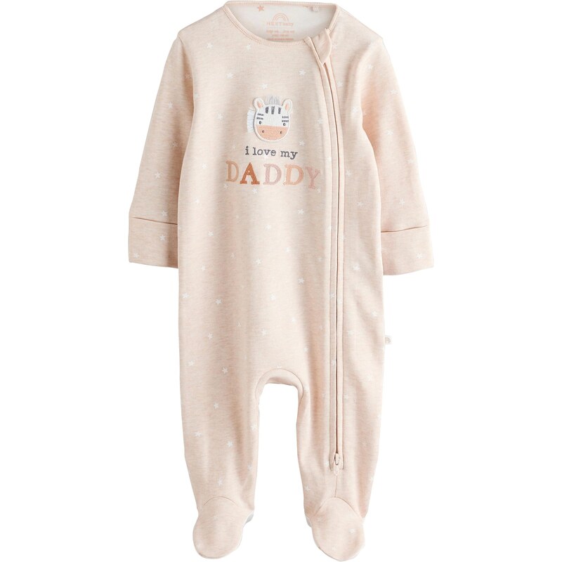 Next Pyžamo I Love My Mummy béžová / tmavosivá / rosé / biela 64500799