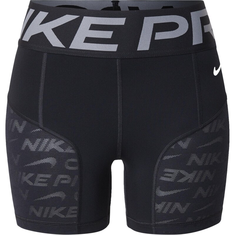 NIKE Športové nohavice svetlosivá / čierna 65694266